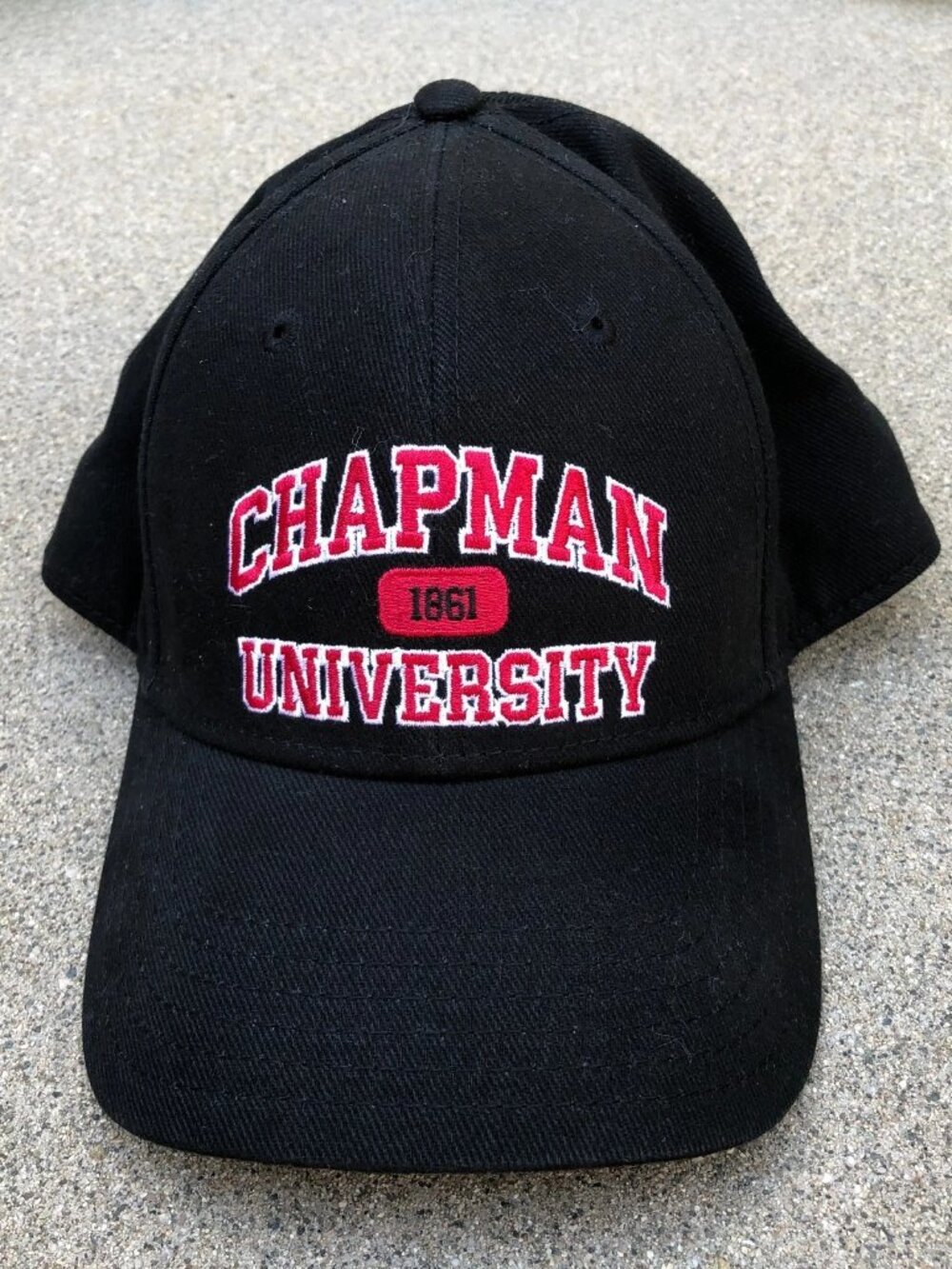 Vintage AARDVARK CHAPMAN UNIVERSITY Baseball Hat Men's Black Cap Adjustable